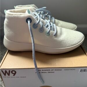Allbirds Women’s Wool Runner-Up Mizzle - Frost White